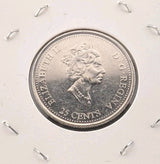 2000 Canada Millennium Series November Freedom BU UNC 25c Piece!!1
