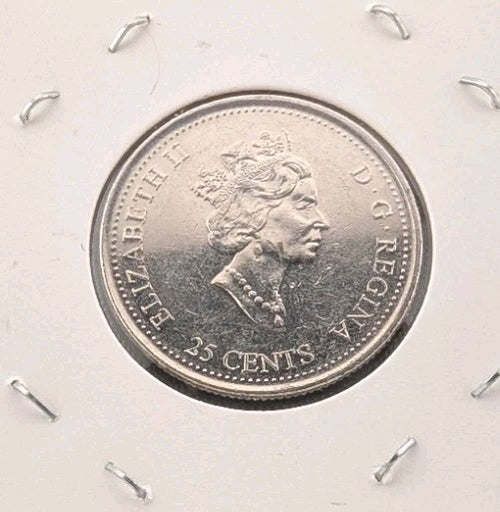 2000 Canada Millennium Series November Freedom BU UNC 25c Piece!!1