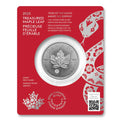 2025 Treasured Silver Maple Leaf 1oz .9999 - Year Of The Snake Privy - NumisFind