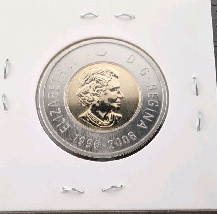 Canada 2006 $2 Polar Bear ( Double Dated at Bottom ) Specimen Uncirculated0