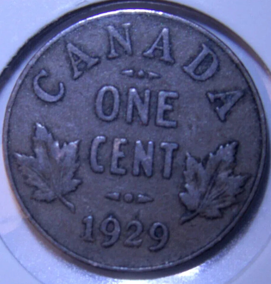 1929-LOW 9 Canada Small Cent Canadian 1 penny coin VERY NICE ! - NumisFind