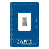 1g .995 fine PAMP Platinum Bullion Bar. Solid pure platinum for investment/gift0