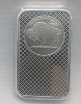 5 Troy Ounce 999 Fine Silver Bullion Bar Ingot SilverTowne Indian Head Buffalo - NumisFind