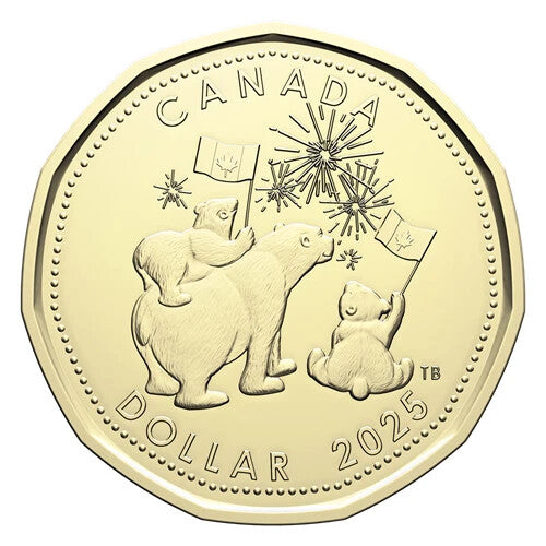 2025 Canada O CANADA Uncirculated set - special loonie - King obverse - NEW!2