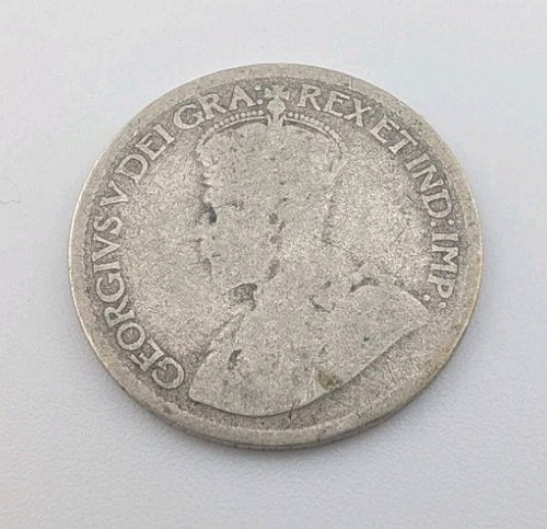 1920 Canadian Silver 10 cent Dime King George V1