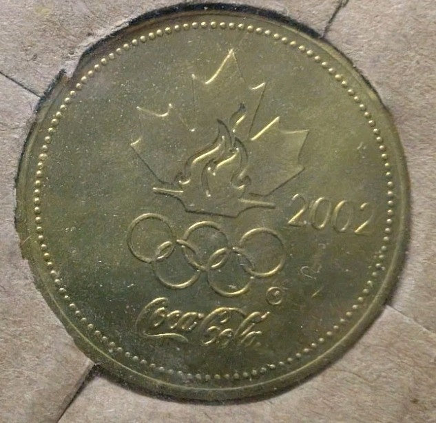 2002 Canadian Olympic Team Coca Cola Commemorative Coins, MARIO LEMIEUX, New1
