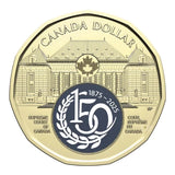 New Release! 2025 Supreme Court $1 Loonie Non & Colour - 2 Coin Set - NumisFind