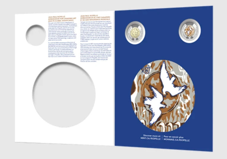 2023 Canada Riopelle keepsake collector set - 7 uncirculated coins2