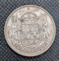 1953 - SD - Canada silver 50 cent - Canadian half dollar - 0.3 oz of silver0