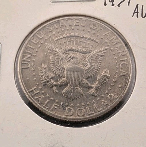 1971 P: Kennedy Half Dollar, 50 Cent - USA Coin0