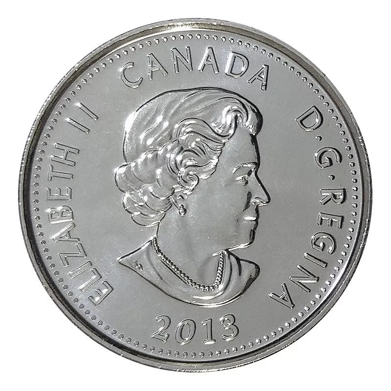 Canada 2013 Laura Secord 25 cents Nice UNC from roll - BU Canadian Quarter  1