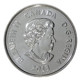 Canada 2013 Laura Secord 25 cents Nice UNC from roll - BU Canadian Quarter  1