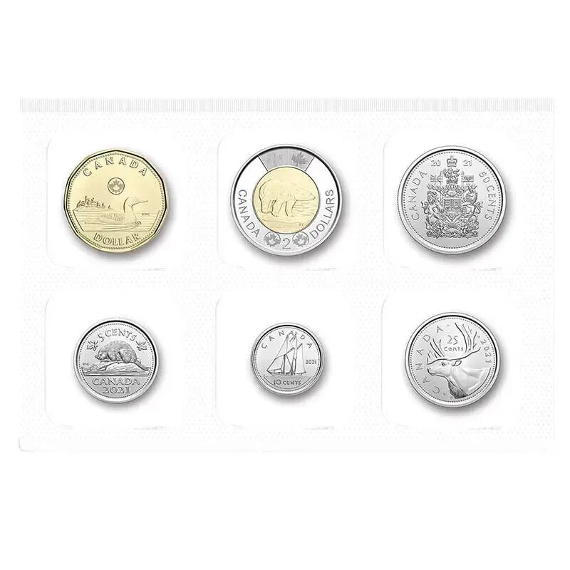 2021 Classic Canadian Uncirculated Coin Set in Original RCM Packaging!! - NumisFind