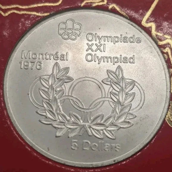 Montreal Olympic 1976 Sterling Silver Coins Issued 1974, Set of 4 Uncirculated - NumisFind