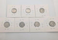 Mercury dime lot of 7, 1940 To 1945. 90% silver coins - NumisFind