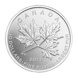 2011 Canada $10 fine silver coin - Maple Leaf Forever - NumisFind