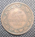 1916 Coin Canadian, Large One Cent, VF - NumisFind