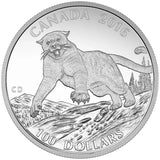 2016 $100 for $100 Cougar - Pure Silver Coin0