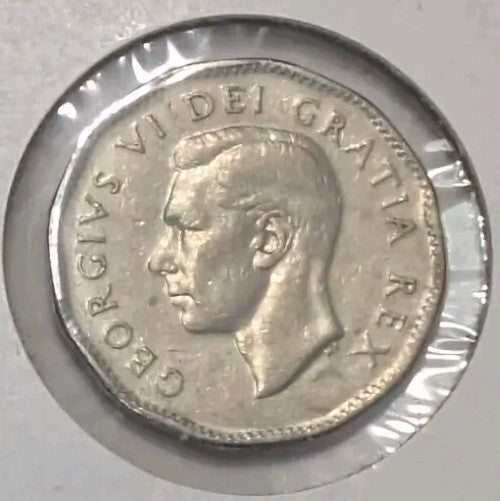 1946 1947 1948 - Canada Five Cent 5c - LOT OF 3 NICKELS6