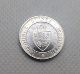 2020 St. Helena 1/10 Oz .999 Silver Crown Guinea East India Company0