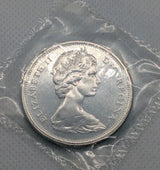 1965 Canadian 1 Dollar .800 Silver Dollar Queen Elizabeth II - BU Sealed - NumisFind
