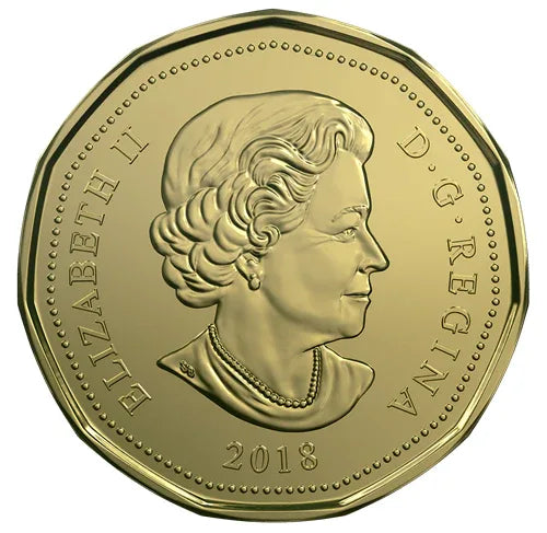 Canada 1$ 2018 BU FROM MINT ROLL SHIPPING LOW COST - NumisFind