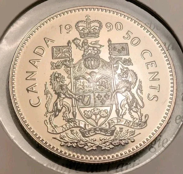 *** CANADA 50 CENTS 1990 *** SPECIMEN *** - NumisFind