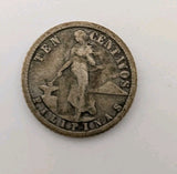 1944-D Philippines 20 Centavos Silver Foreign Coin - 0.75 Silver 4g0