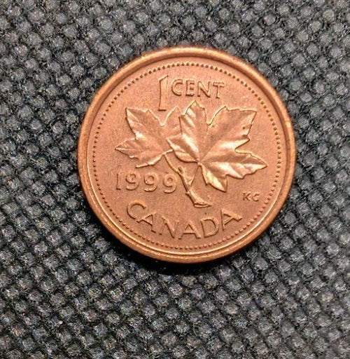 AU/Unc 2004 Canada Penny Small 1 Cent Beautiful0