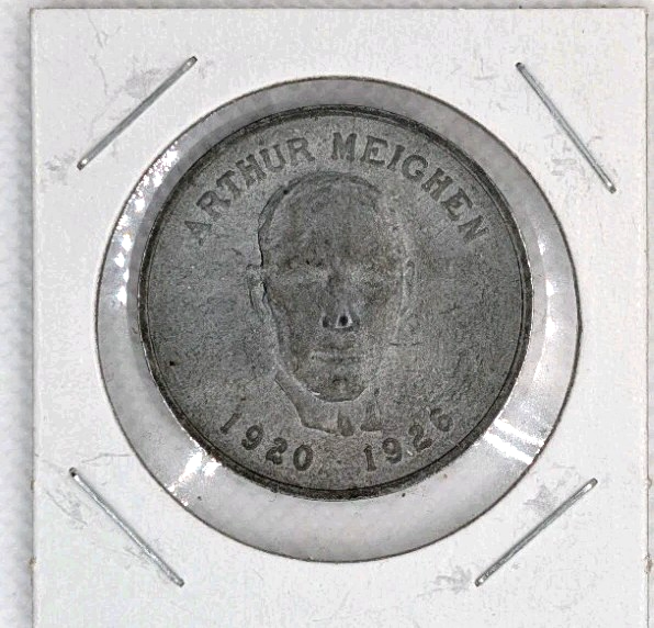 1975 Shell Canada Token Arthur Meighen Prime Minister of Canada 1920-19261