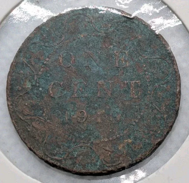 CANADA - 1910 Large Canadian 1 Cent Penny - G-4 - Bunch Of Verdigris - NumisFind