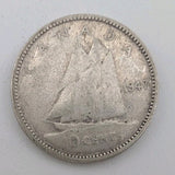 1947 Canada 10c Silver coin Dime - 2g of pure silver0