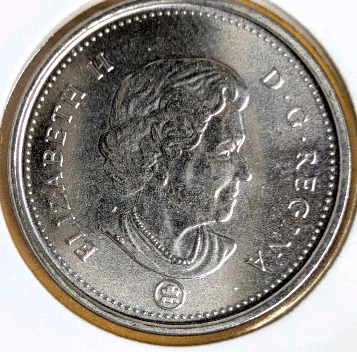 CANADA 2007 FIVE 5 CENTS - NICKEL - BU - LOGO - UNCIRCULATED - NumisFind