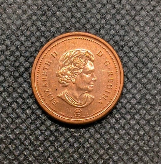 AU/Unc 2008 Canada Penny Small 1 Cent Beautiful1