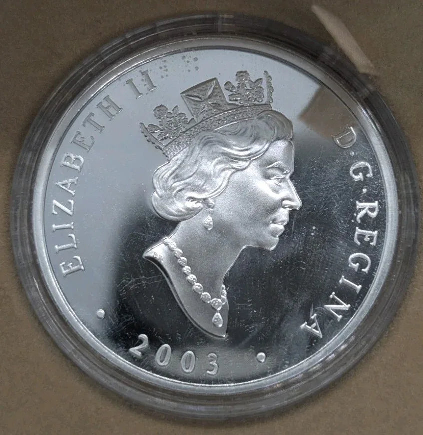 2003 Canada $20 Rocky Mountains Silver 35,000 Limited Mintage Coin in wood box - NumisFind