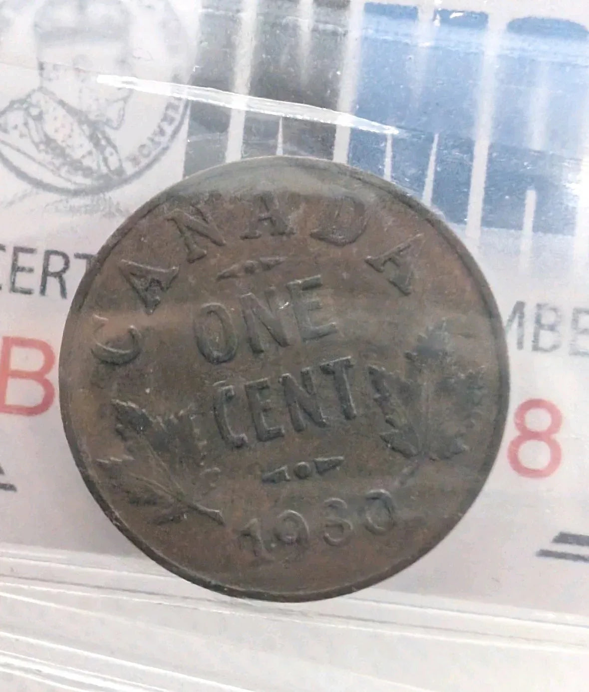 1930 CANADA 1 ONE CENT CoinMart Certified F-15 - NumisFind