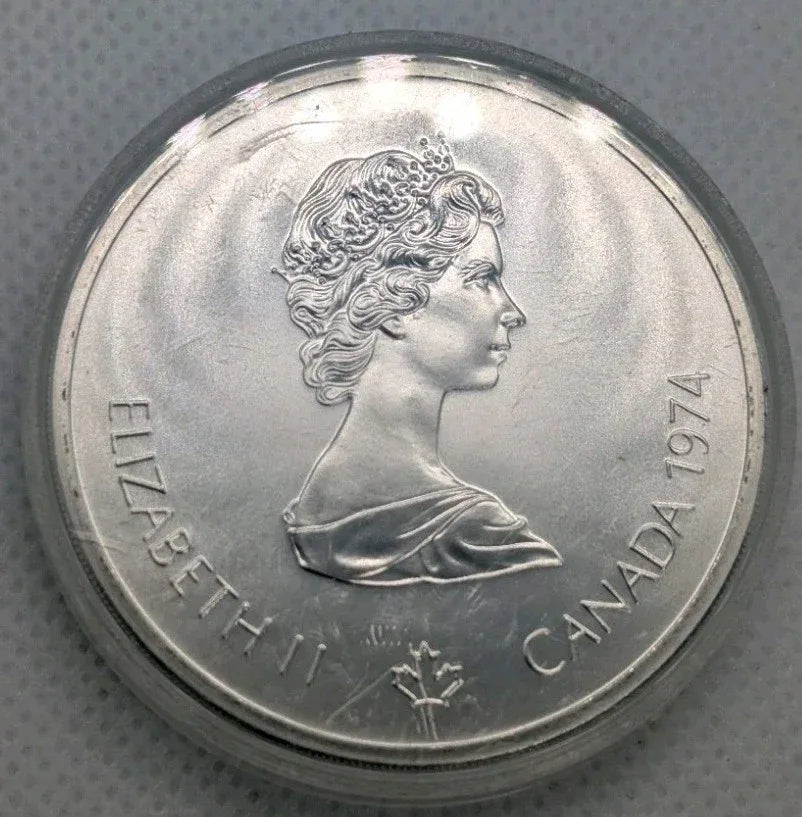 1974 Canada RCM 10 Dollar Silver Proof 1976 Montreal Olympic Games Coin. - NumisFind