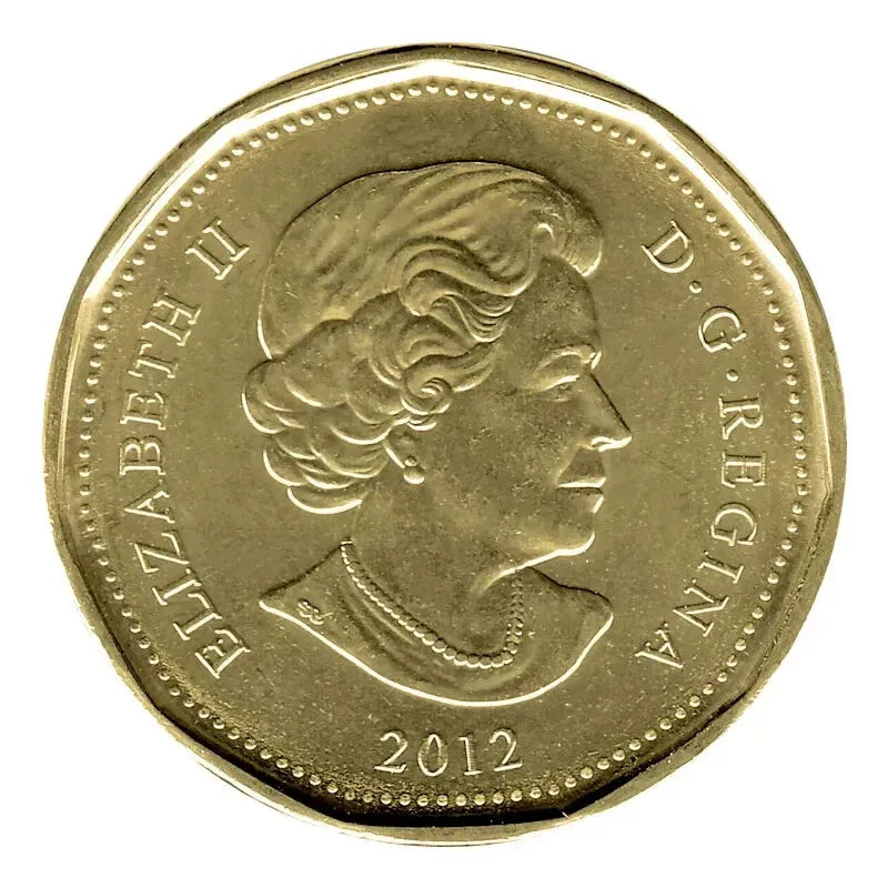 2012 Canada Olympic Lucky Loonie Dollar - UNC - NumisFind