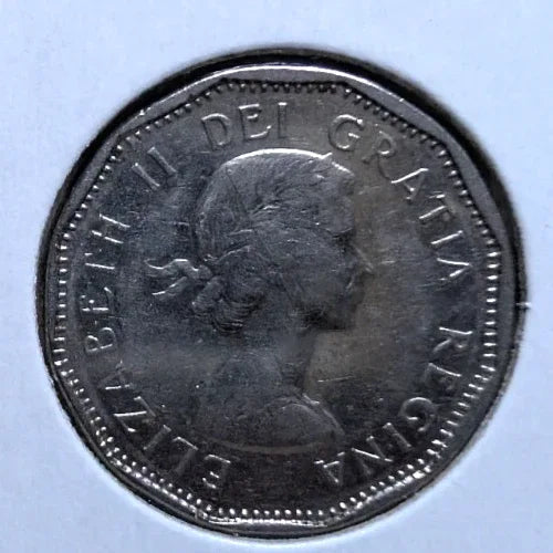 1961 Canada 5 Cent George VI Canadian Nickel Coin Five Cents - NumisFind