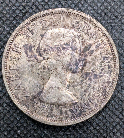 1959 Silver Dollar Canada Queen Elizabeth II - 0.6oz of silver1