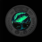 2017 Canada $2 Toonie - Glow-in-the-Dark, Uncirculated, From Mint Set - NumisFind