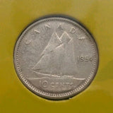 1954 Canada prooflike set in Original cardboard holder with Circulated coins. - NumisFind