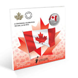 1921-2021 - Moments to Hold - Canada’s National Colours - $5 Pure Silver Coin0