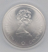 Canada 1975 Montreal Olympics 10 Ten Dollar Silver Coin - Hurdles1