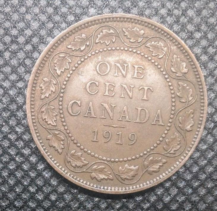 CANADA 1918 LARGE 1 ONE CENT « KING GEORGE V » VF-20 - NumisFind