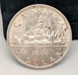 1960 80% Silver Canadian Canada Silver Dollar Circ - NumisFind