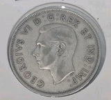 Canada 1938 50c Fifty Cent Silver Coin King George VI .800 Silver coin - NumisFind