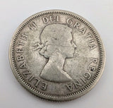 Canada 1957 25 Cents 25c Canadian Caribou Quarter Coin - 80% Silver - ASW .150oz1