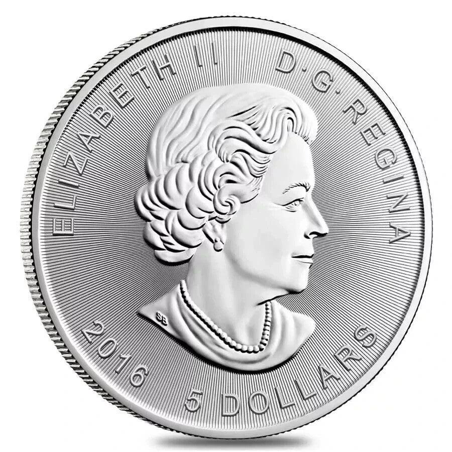 1 Oz 9999 Fine Silver 2016 Canada Superman Elizabeth II Bullion Coin - NumisFind
