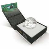 2016 $100 for $100 Orca Whale - Pure Silver Coin0